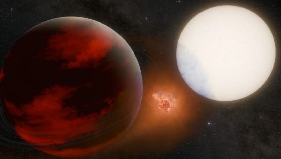 La NASA  revela posibles señales de una luna volcánica rocosa