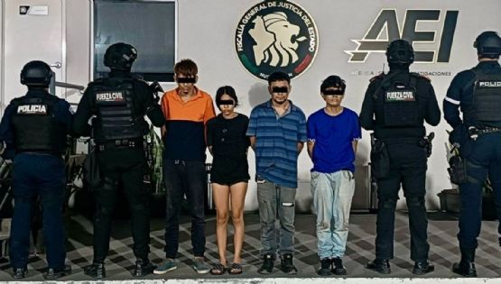 Detienen a cuatro presuntos integrantes de un grupo delictivo en Apodaca