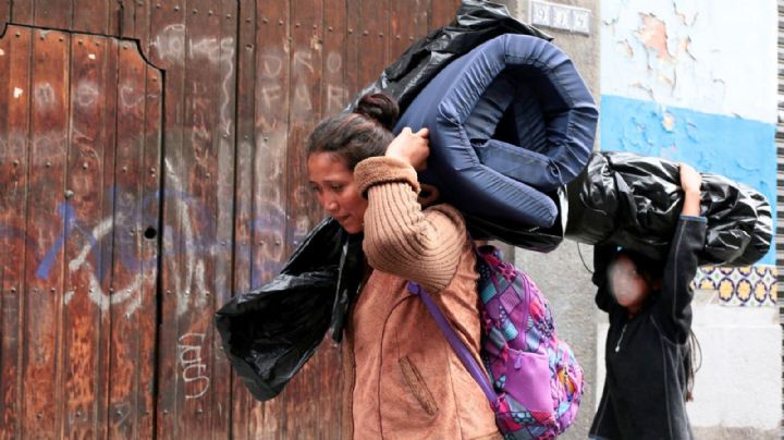 Migrantes en La Merced