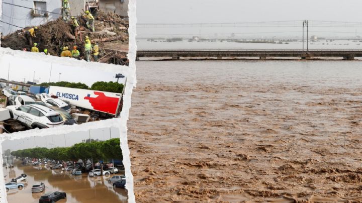 ¿Qué pasó en Valencia? Así quedó bajo el agua esta zona de España por la DANA | VIDEOS